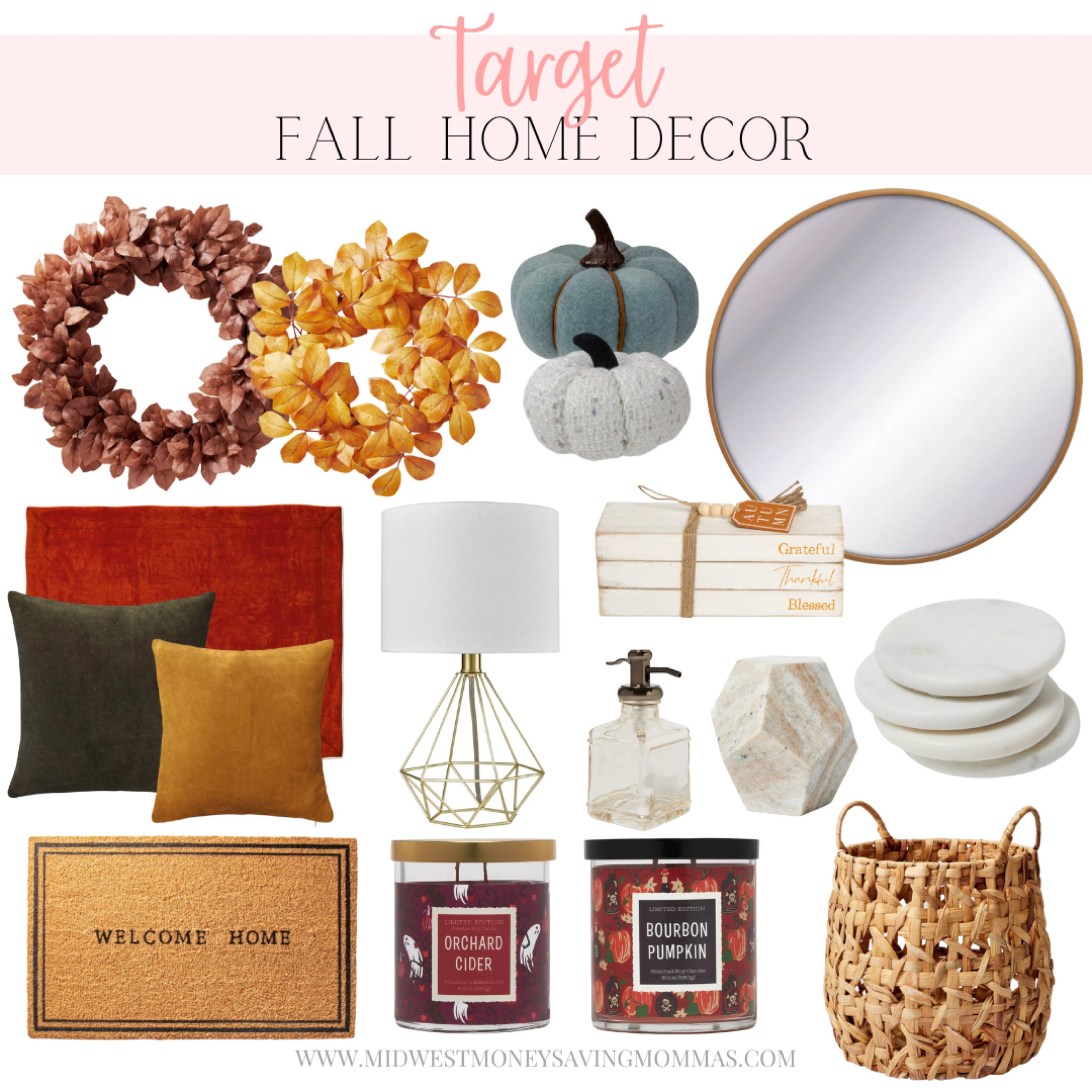 Target Fall Home Decor

Target finds  fall decor  wreath  pumpkin  candles  

#LTKSeasonal #LTKstyletip #LTKhome