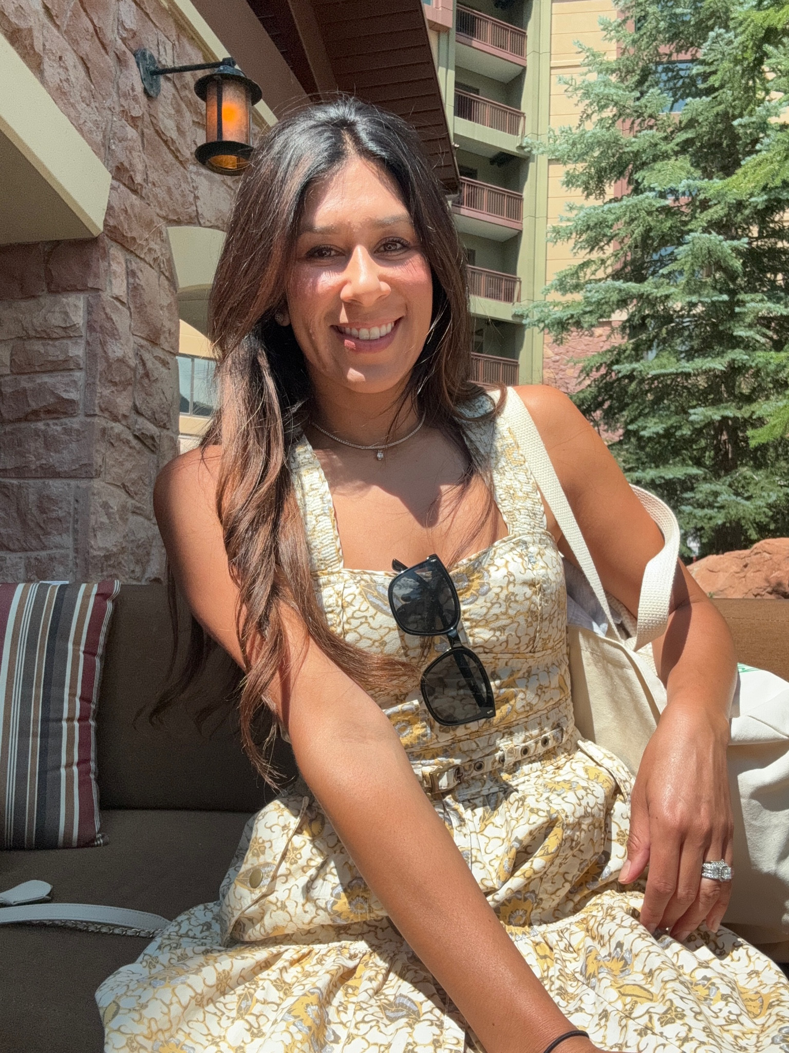 Summer Dress 
Summer OOTD 
Vacation Dress 
Soaking up the summer sun in Park City. 

#LTKTravel #LTKSeasonal #LTKStyleTip