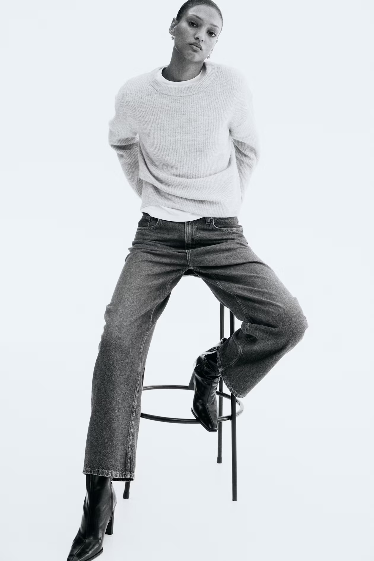 Rib-Knit Sweater | H&M (US + CA)