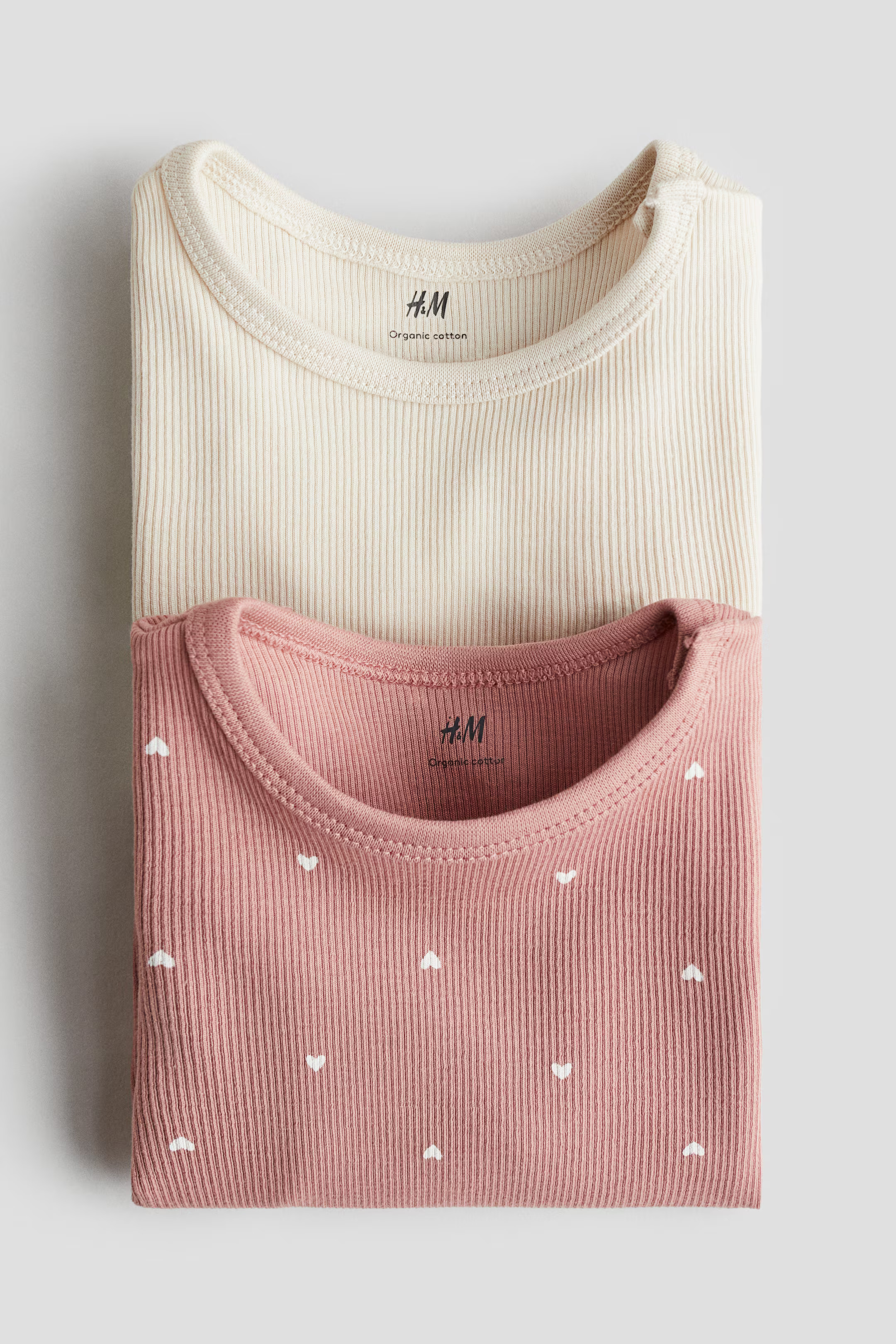 2-pack Long-sleeved Bodysuits | H&M (US + CA)