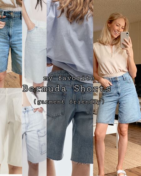 MY FAVORITE BERMUDA SHORTS! (garment friendly) 

#LTKstyletip #LTKfindsunder50