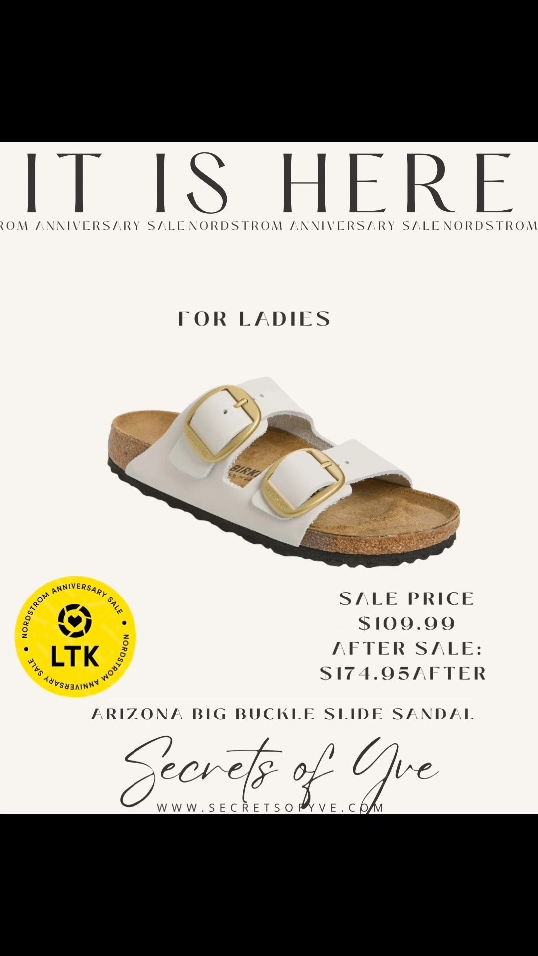 SecretsofYve: the Nordstrom anniversary sale is almost here! Preview the NSALE & add to your wishlist. Thrilled to be your guide again this year.
#Secretsofyve #ltkgiftguide
Always humbled & thankful to have you here.. New posts daily at 3pm & 4:15pm EST. 
CEO: PATESI Global & PATESIfoundation.org
@secretsofyve : where beautiful meets practical, comfy meets style, affordable meets glam with a splash of splurge every now and then. I do LOVE a good sale and combining codes! #ltksalealert #ltku #ltkplussize #ltkmidsize #ltkover40 #ltkpetite #ltktall #ltkvlog #ltktravel #ltkbump #ltkootd #ltkswim #ltkmomlife secretsofyve

#LTKSeasonal #LTKWorkwear #LTKWedding