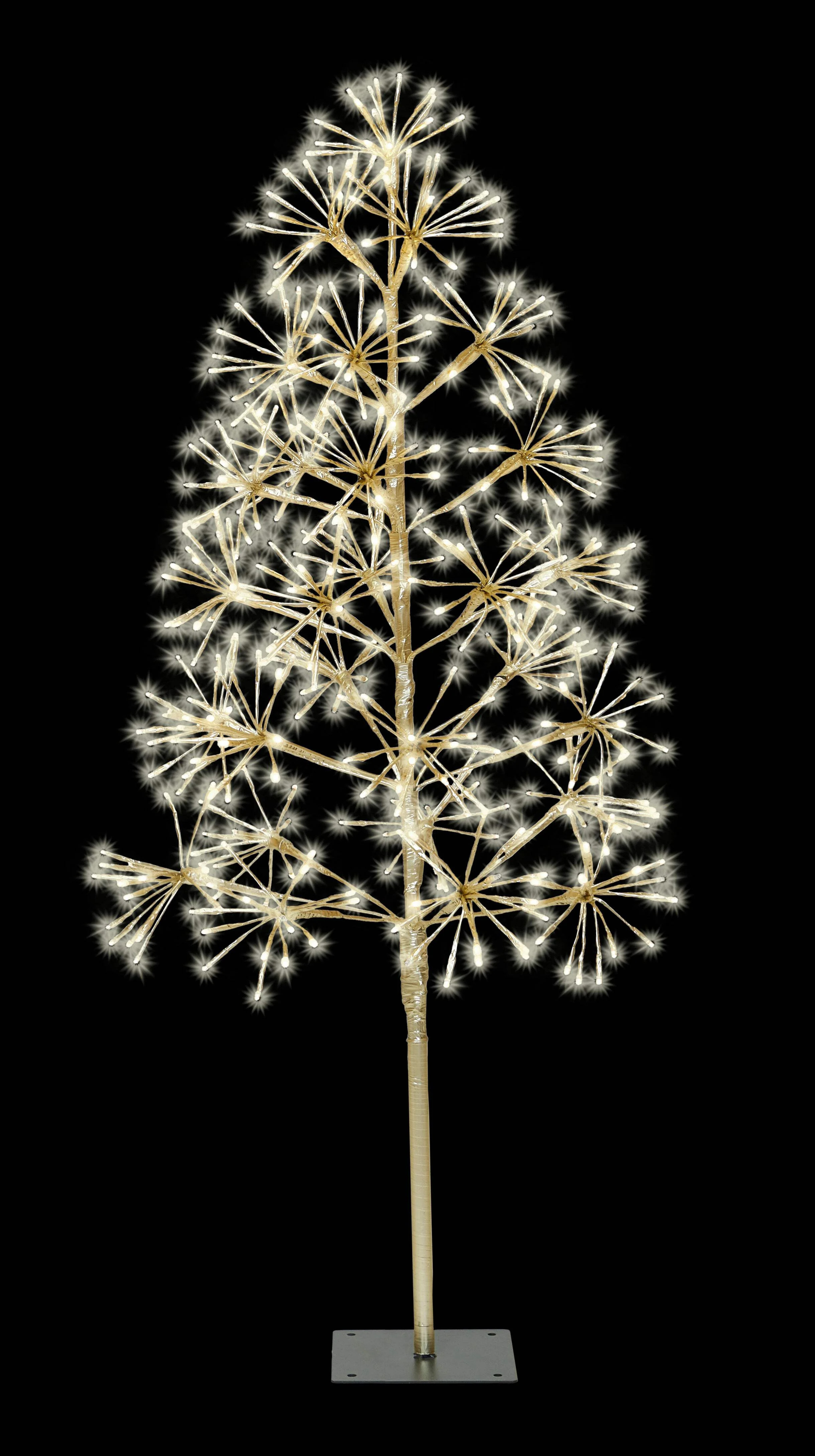 4' Warm White Starburst LED Tree | Walmart (US)