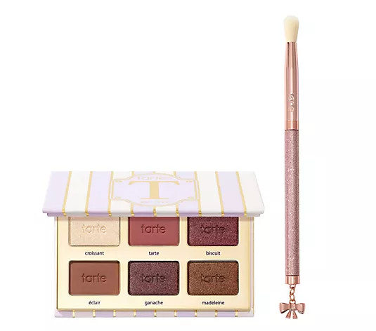 Make Your Selection: tarte patisserie Amazonian clay palette & brush | QVC