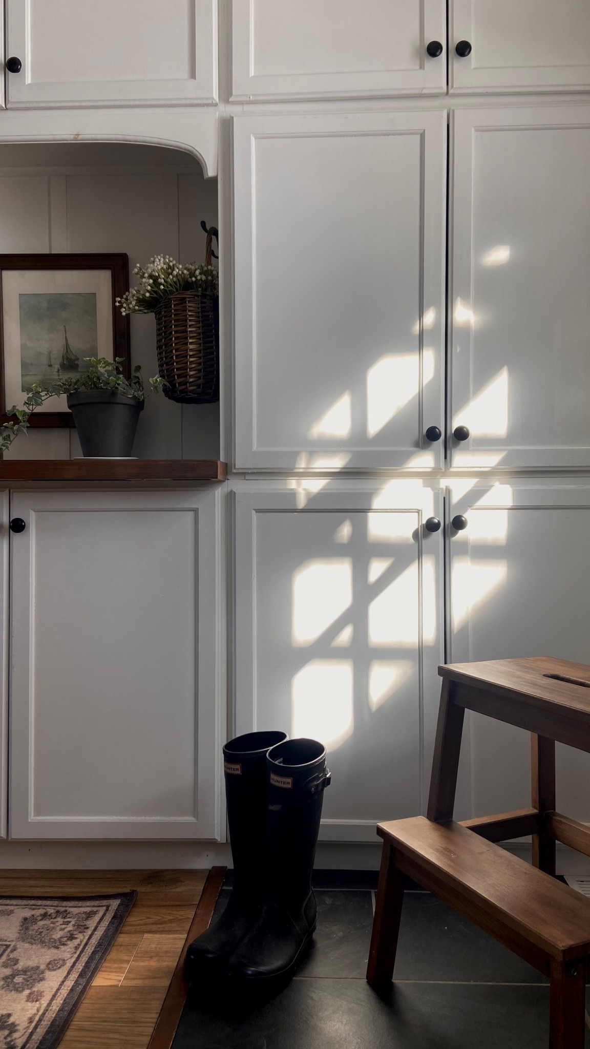 Spring sun streaming input the back hall mudroom. This room is filled with favorites that I’ll never need to replace and I think that’s why everyone loves it so much.🤍

#LTKOver40 #LTKHome