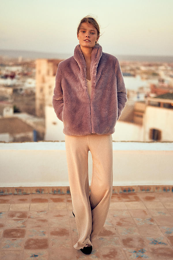 Newella Faux Fur Jacket | Anthropologie (US)