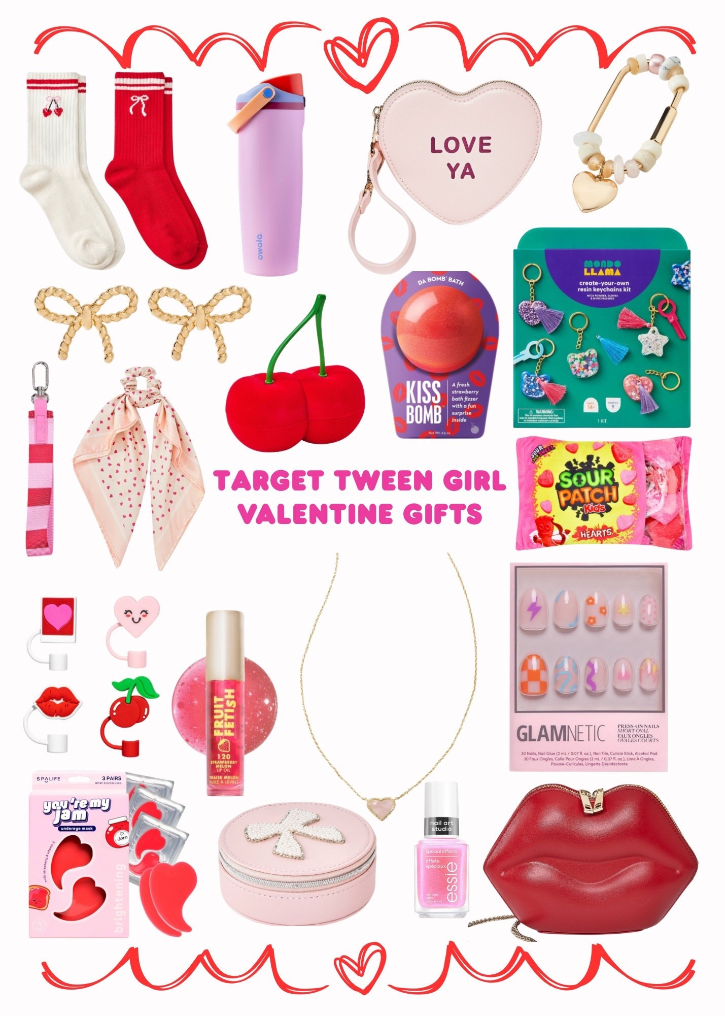 Valentine’s gifts for tween girls 💕
All from @Target and actually things they’ll use — cute, trendy, and affordable.

Valentines gifts for tween girls, tween girl Valentine gift ideas, Valentine gifts for tween girls, tween Valentine presents, Valentine gift ideas for tweens, age appropriate Valentine gifts for tween girls, cute Valentine gifts for tweens, trendy Valentine gifts for tween girls, affordable Valentine gifts for tweens, tween girl gift ideas Valentine, tween Valentine accessories, tween Valentine pajamas, tween Valentine beauty gifts, tween Valentine jewelry, tween girl Valentine finds, Valentine gifts for middle school girls, Valentine gifts for preteen girls, tween Valentine self care gifts, tween Valentine basket ideas

#LTKKids #LTKmomlife #LTKValentine