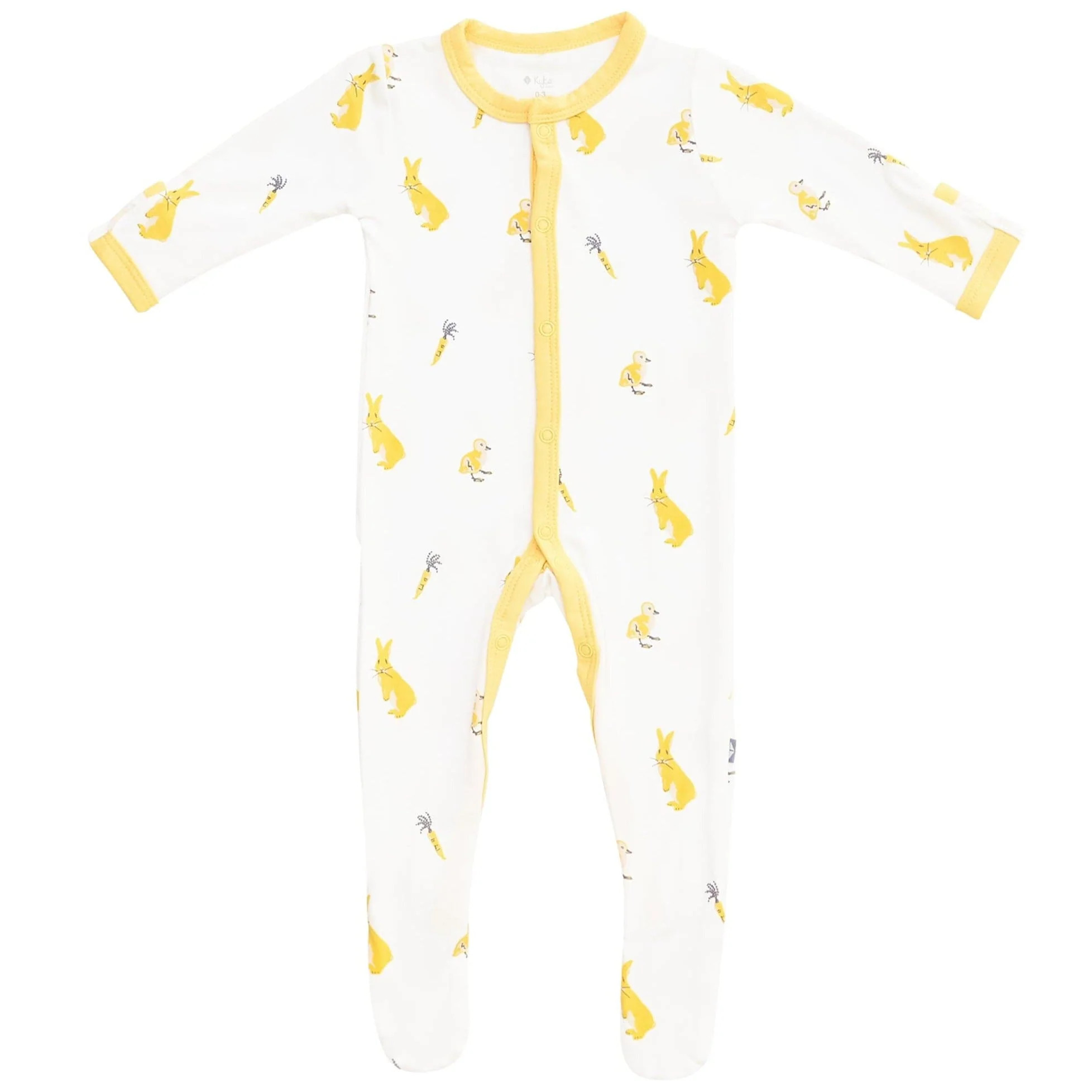 Printed Footie in Hop | Kyte BABY