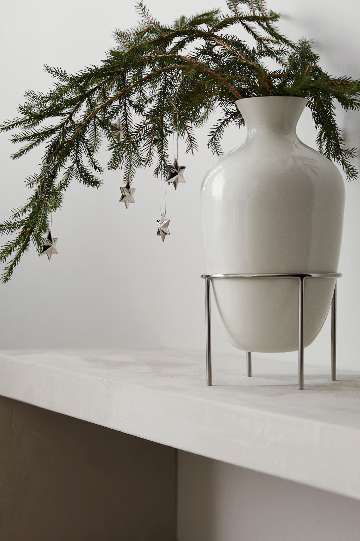 Set van 6 kerstdecoraties - Zilverkleurig - HOME | H&M NL | H&M (DE, AT, CH, NL, FI)
