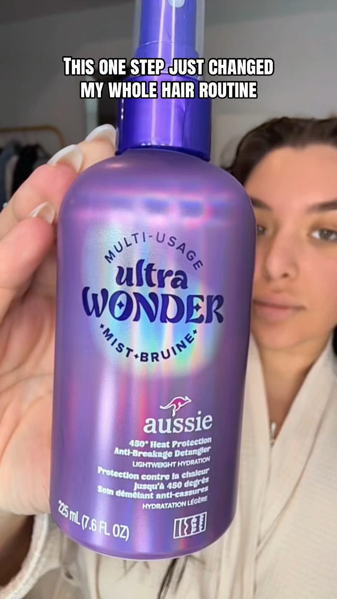 I did one thing to my hair and it completely changed the way it styles

Used the Aussie Ultra Wonder Mist on wet hair to detangle + protect from heat and my brush literally glided through

Left my hair smooth, soft, and way less frizzy after blow drying

#LTKgrwm #LTKBeauty #LTKmorningroutine