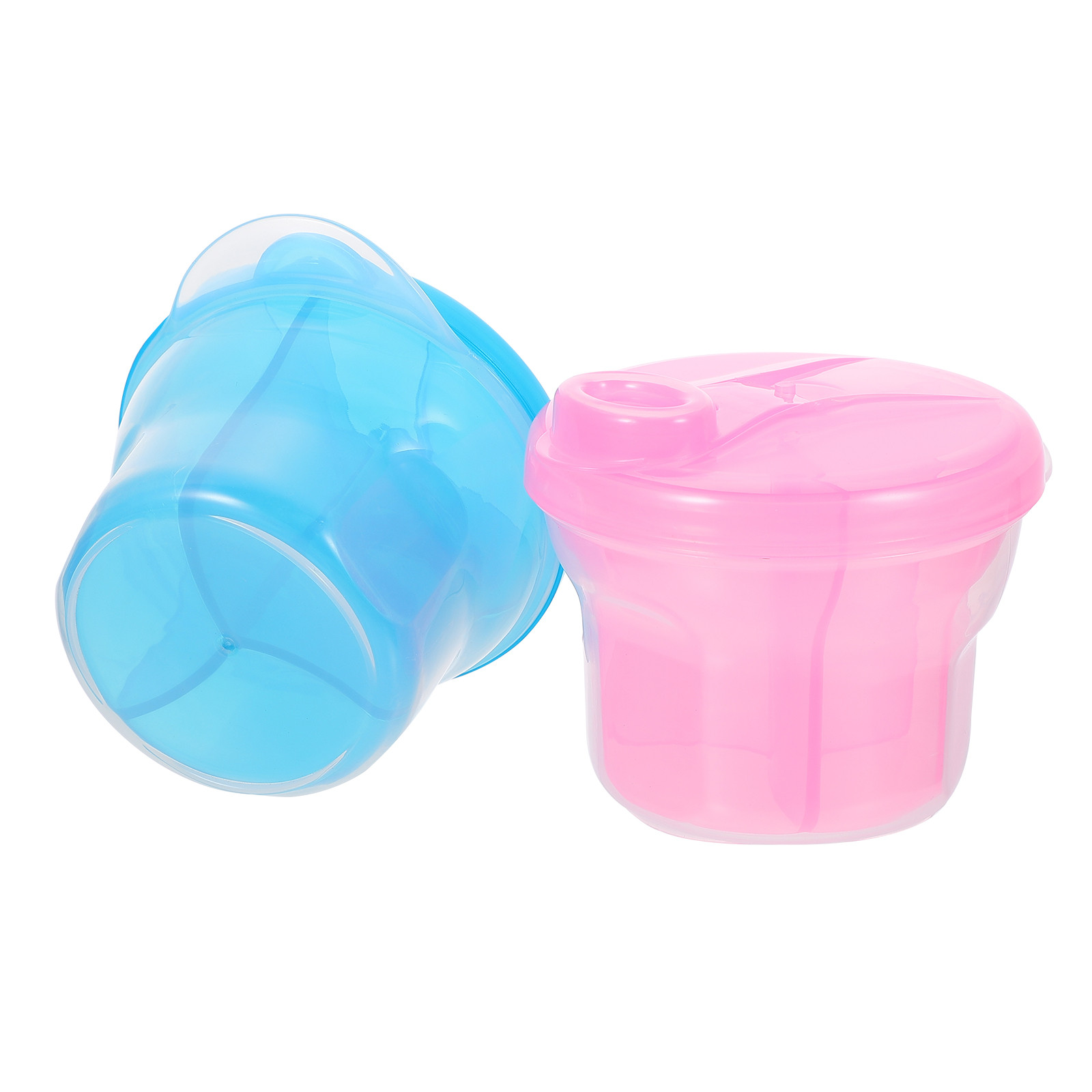 2Pcs Baby Formula Dispenser Portable Milk Powder Dispenser Food Container Box | Walmart (US)