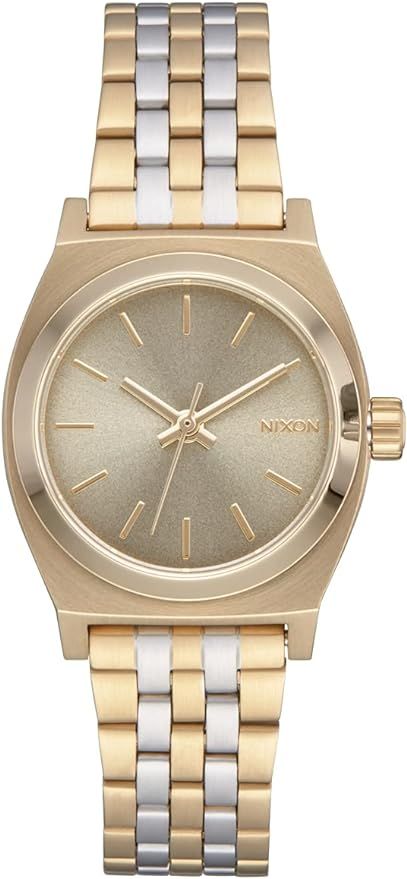 Nixon Women's Small Time Teller Stainless Steel Watch | Amazon (US)
