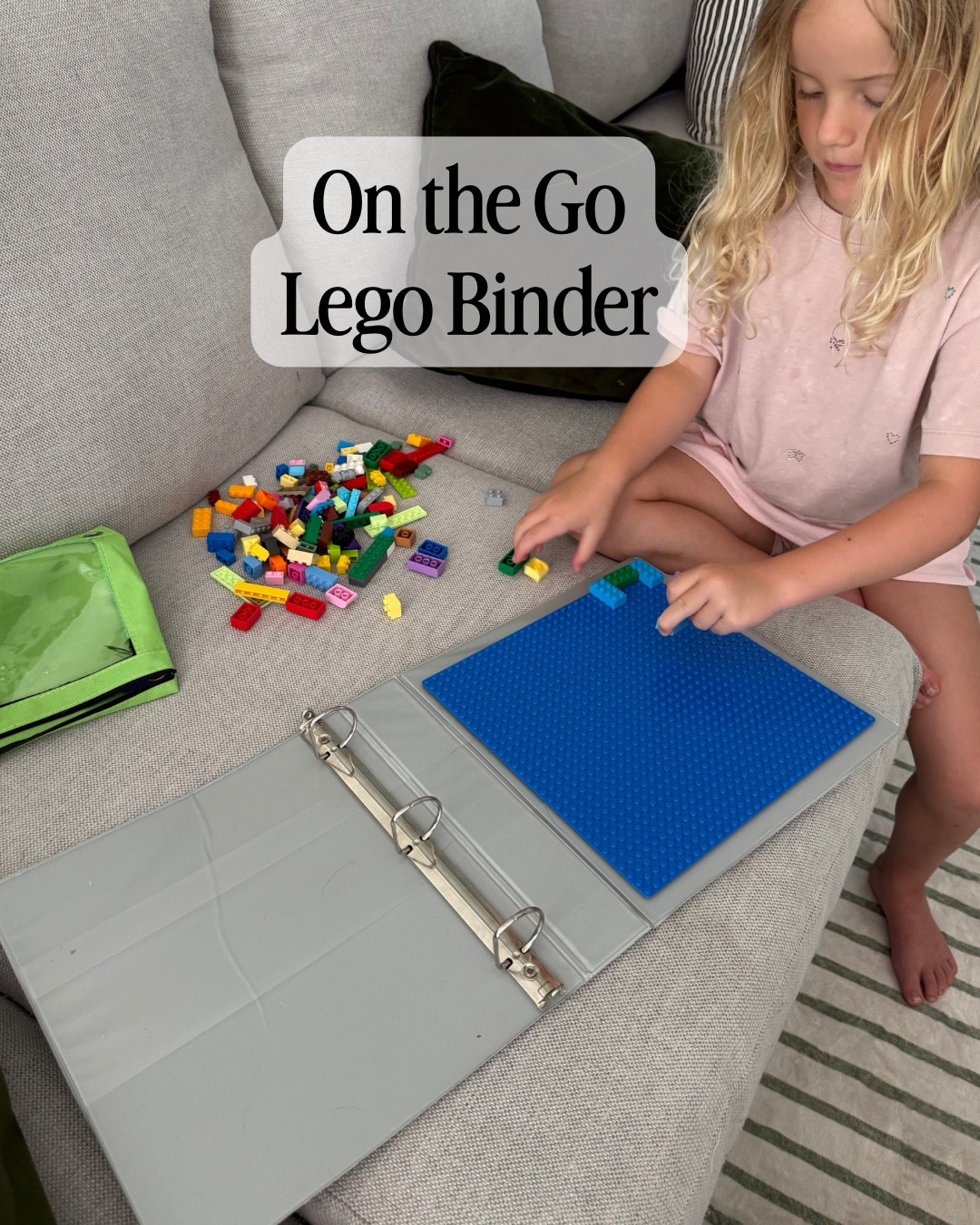 Pulled out this old Lego binder this morning for some quiet time activity. 

I put this together years ago to take Lego on the go but it’s been great to have in the house for quiet building time in the morning.

#LTKmomlife #LTKKids