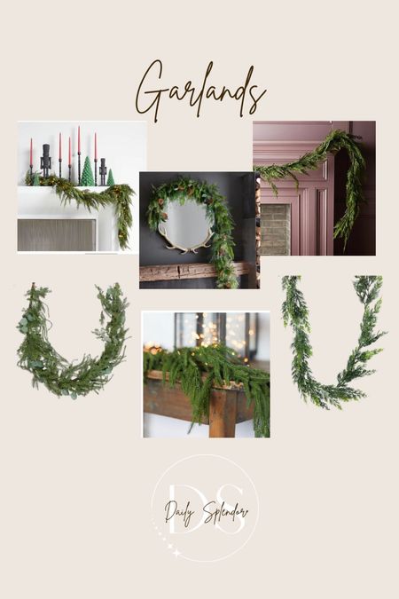All different types of garlands for Christmas decor 











Holiday decorations, mantle decor, Christmas staircase, entry way decor, Christmas decor ideas, budget holiday decor 

#LTKCyberweek #LTKHoliday #LTKSeasonal