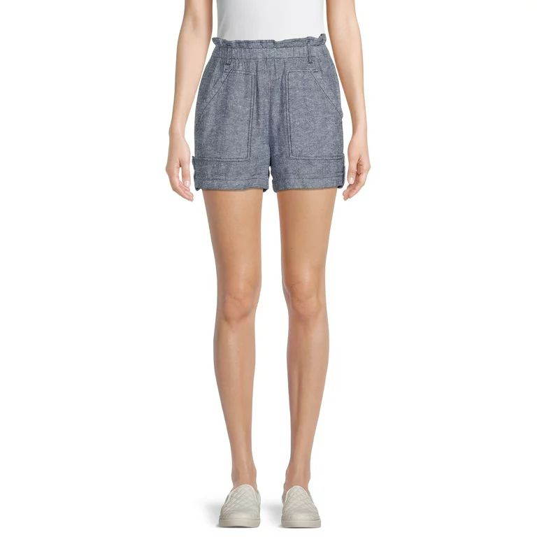 Time and Tru Women’s Linen Shorts | Walmart (US)
