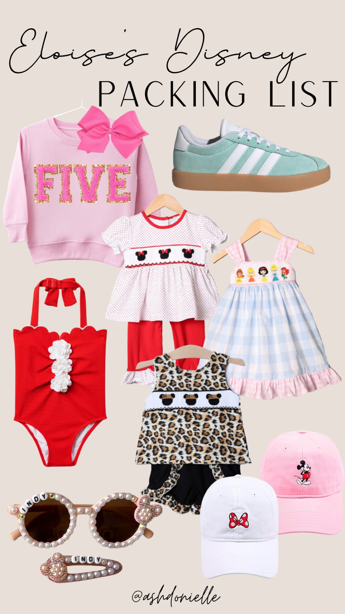 Eloise’s Disney packing list - kid clothes - Disney kids outfits - kids disney outfits ideas - Disney accessories 

#LTKkids #LTKSeasonal #LTKtravel