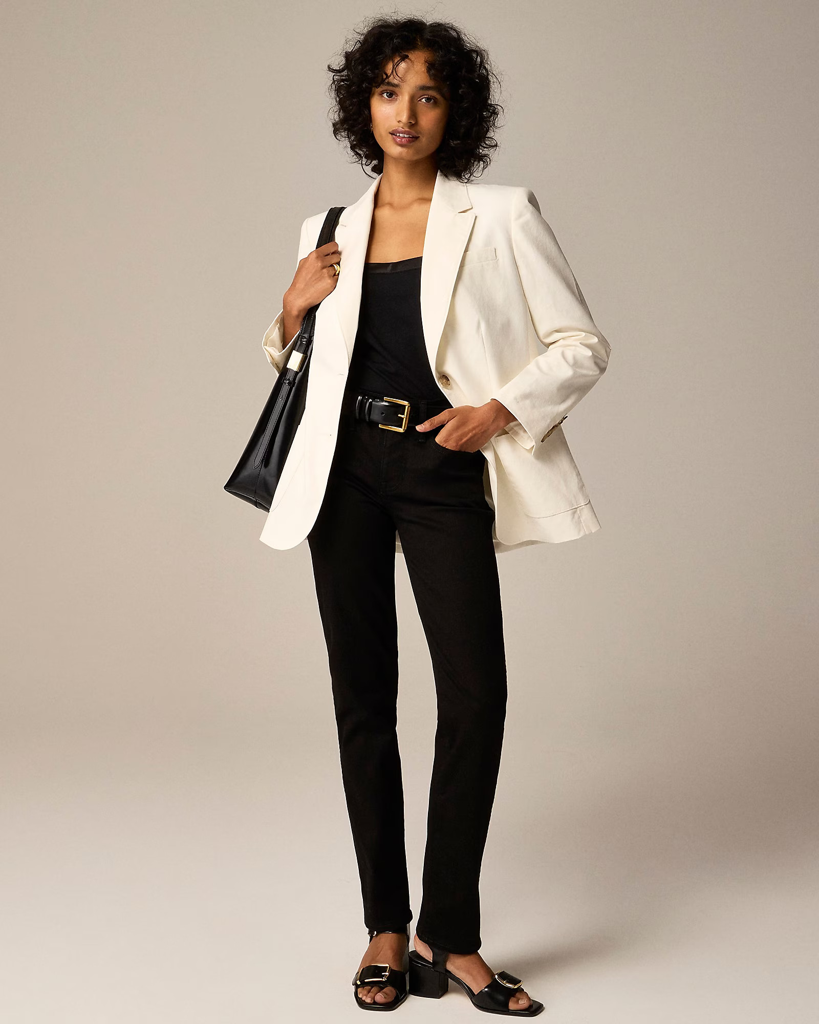 9" mid-rise vintage slim-straight jean in Stay Black wash | J. Crew US