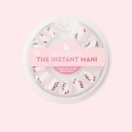 Olive & June Press-on Nails Mani - Squoval Short Wild Bouquet - Short - 42ct | Walmart (US)