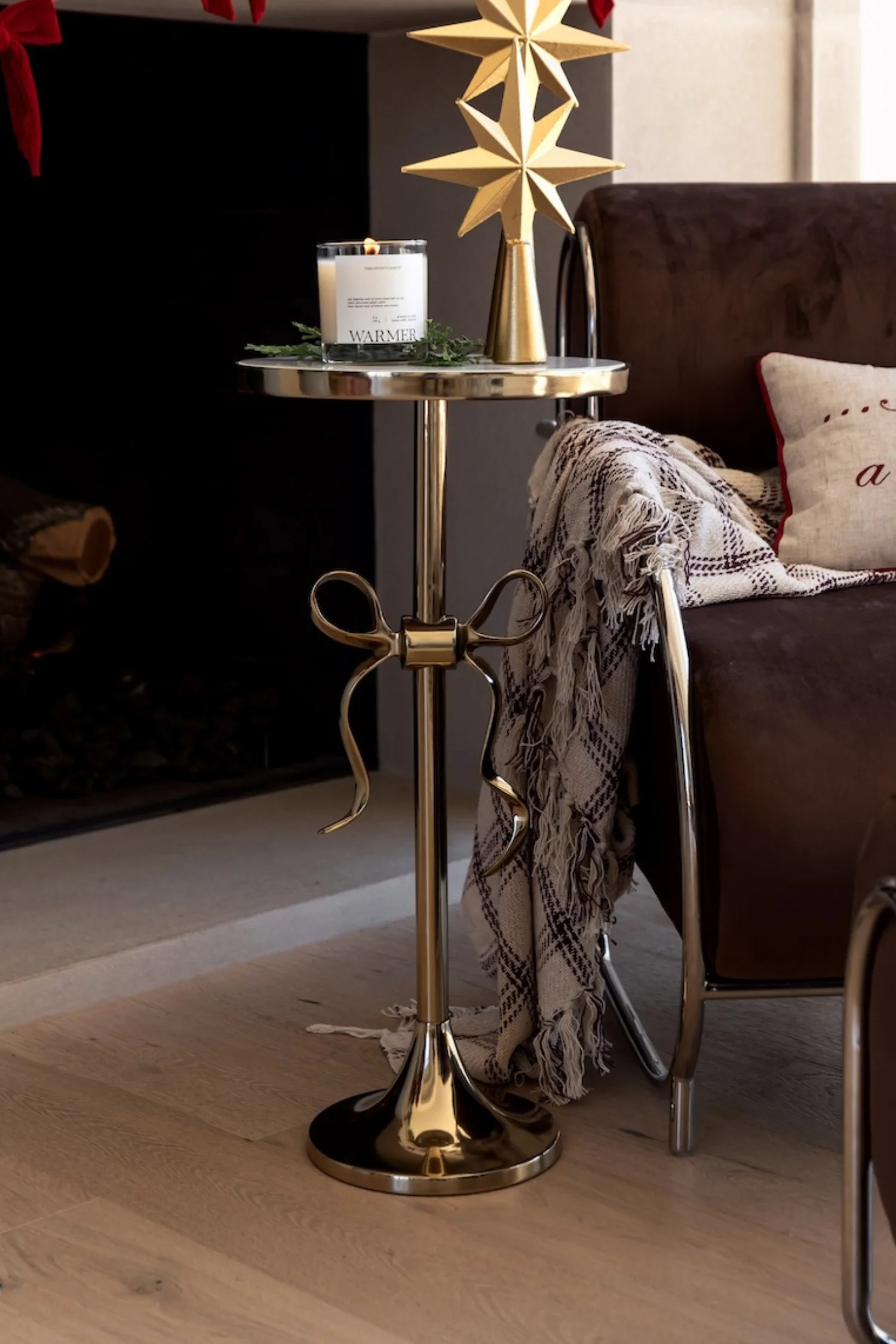 Bow End Table | THELIFESTYLEDCO