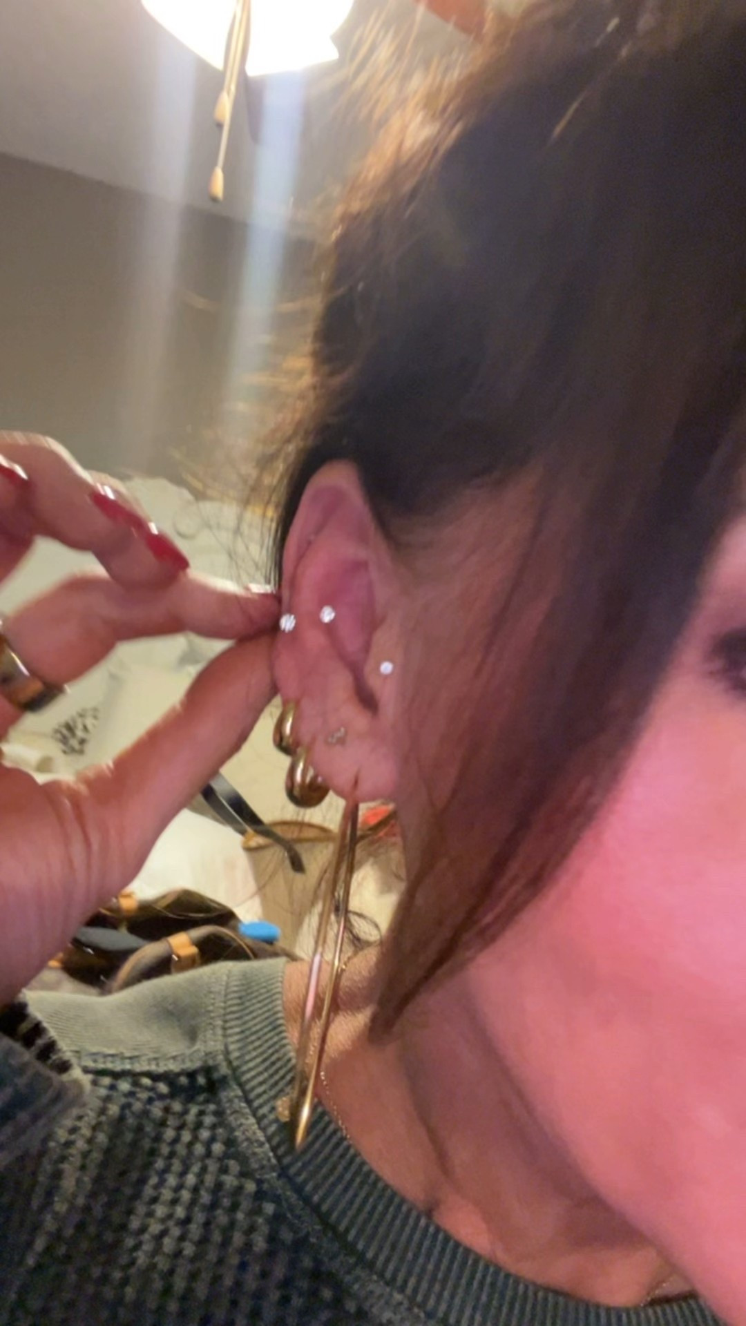 Conch earring.  

#LTKOver40 #LTKFindsUnder50