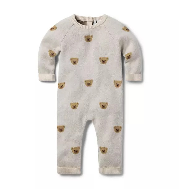 Baby Bear Sweater One-Piece | Janie and Jack