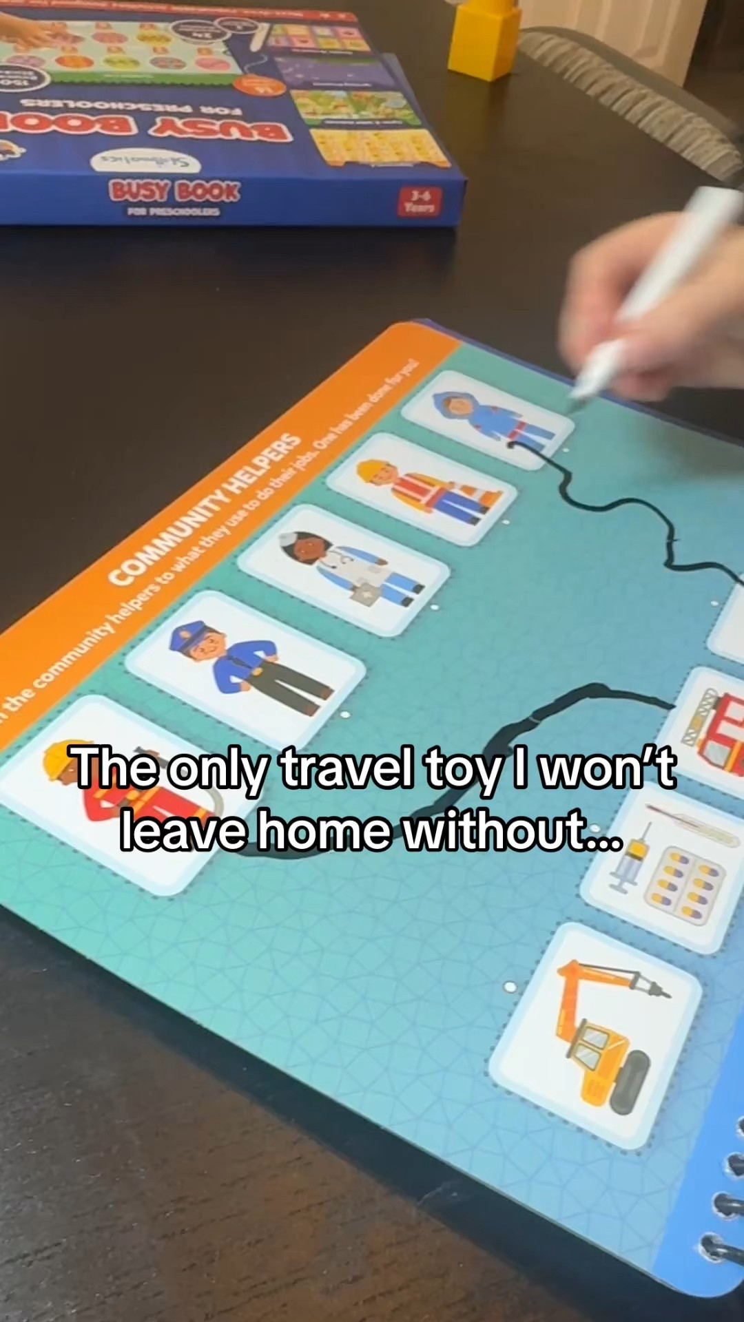 This busy book from @Skillmatics is screen free, mesa free, and educational. Perfect activity for on the go. #kidstravelhacks #parenthack #kidstoys #kidsactivities 

#LTKKids #LTKmomlife #LTKTravel