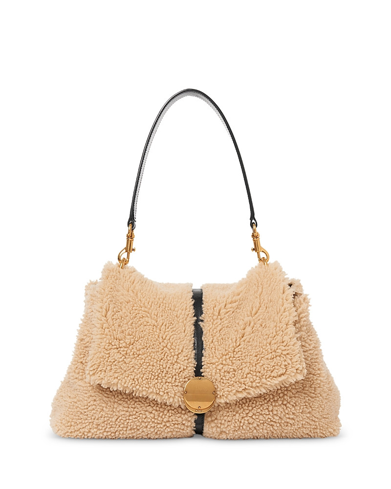 Chloe Penelope Shearling Medium Shoulder Bag | Bloomingdale's (US)