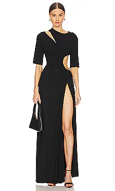Gathered Slit Maxi Dress
                    
                    Sid Neigum | Revolve Clothing (Global)