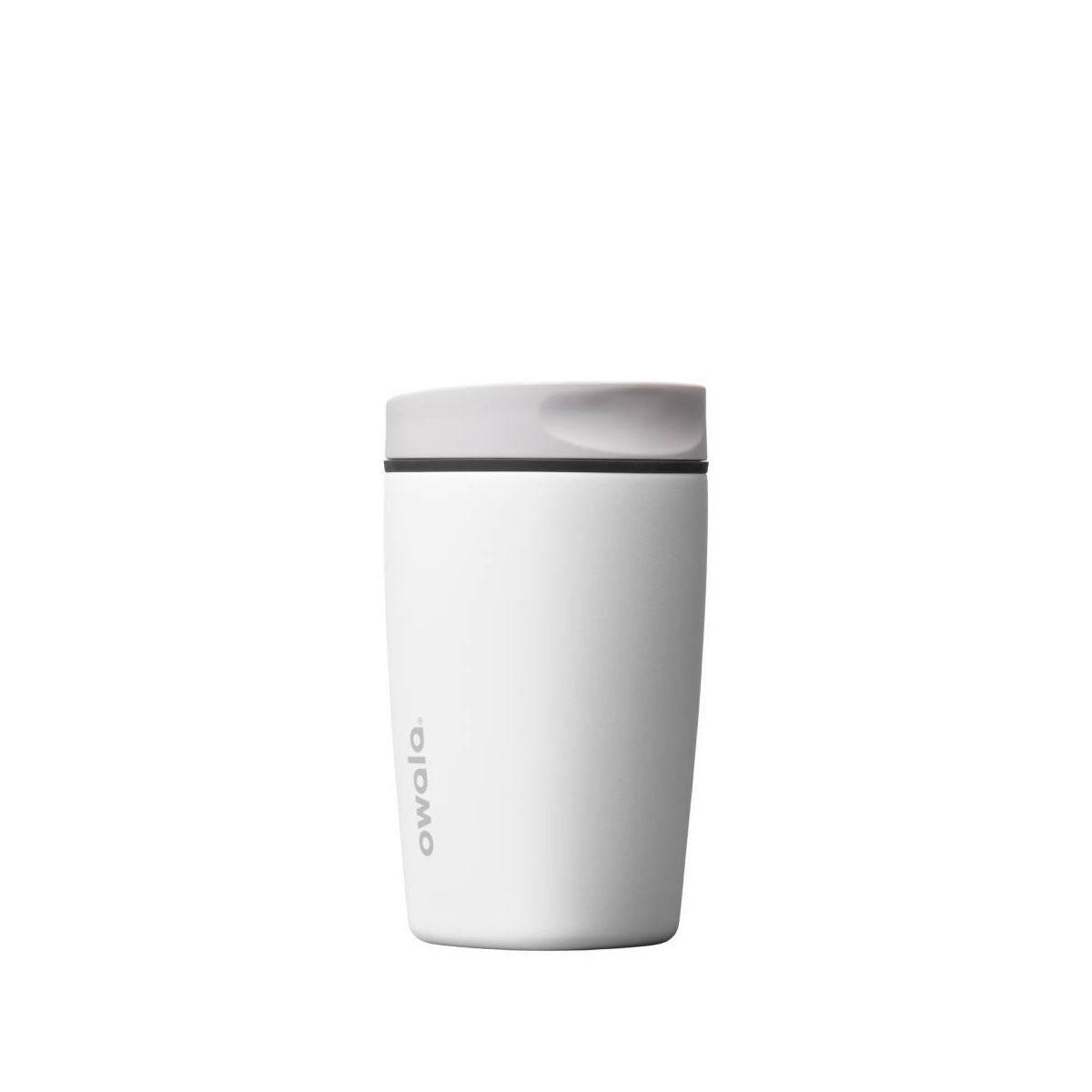 Owala 12 fl oz Stainless Steel SmoothSip Slider Ceramic Lined Travel Mug - Sleek | Target