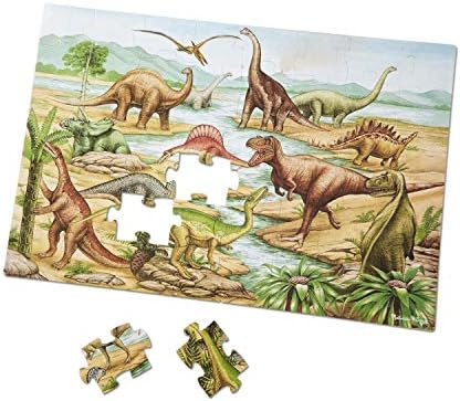 Melissa & Doug Dinosaurs Floor Puzzle (48 pc) | Amazon (US)