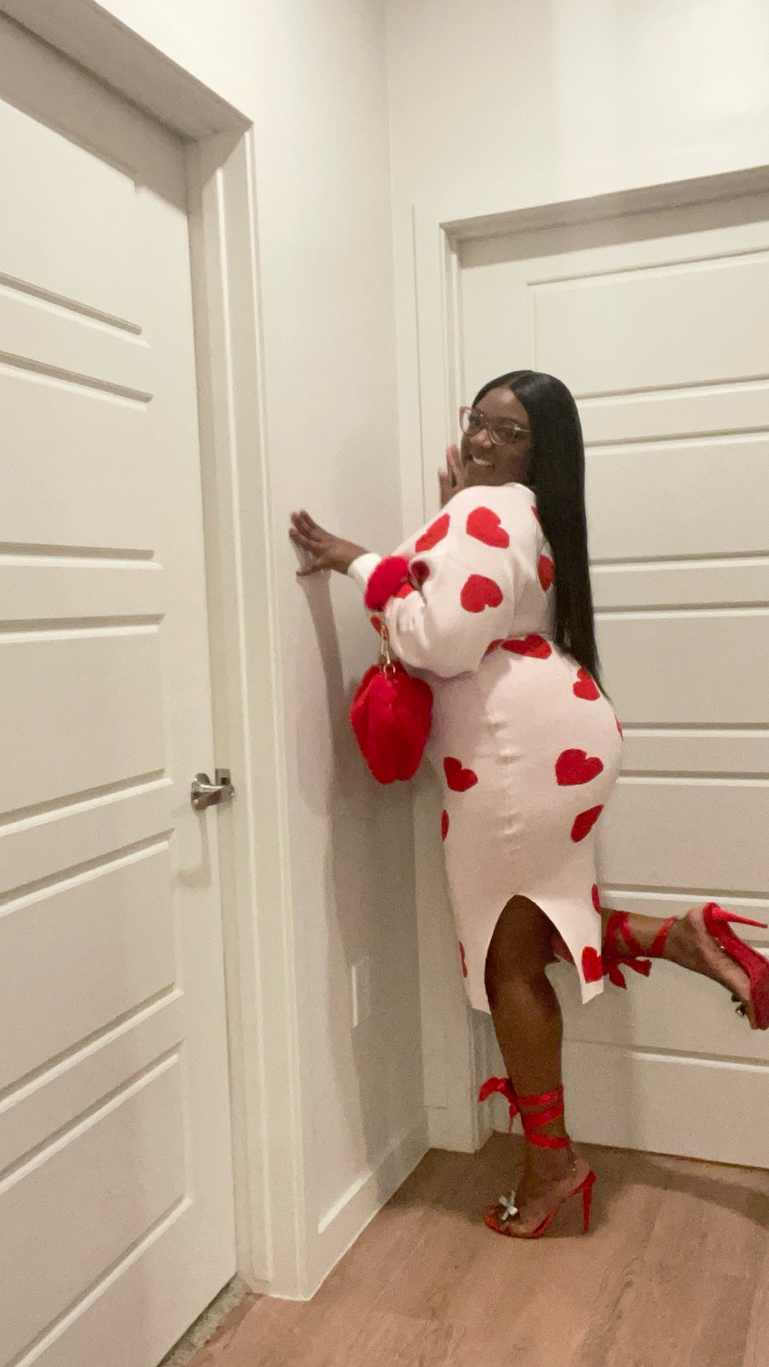 Girl! Show up in this and tell me how it goes! 🥰💕 For the girls that loves love! 

#LTKgrwm #LTKValentine #LTKootd