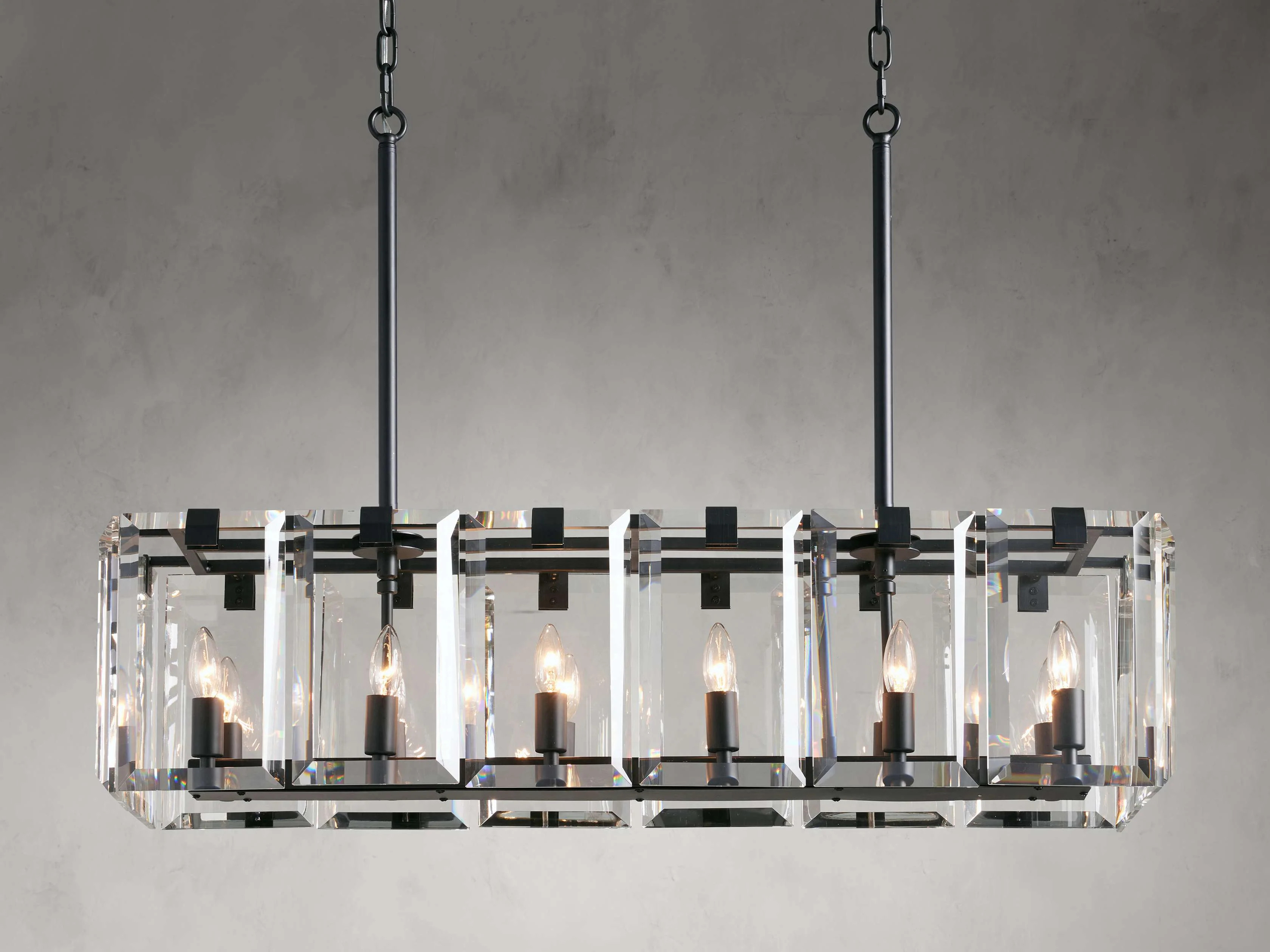 Amaya 40" Rectangular Chandelier | Arhaus