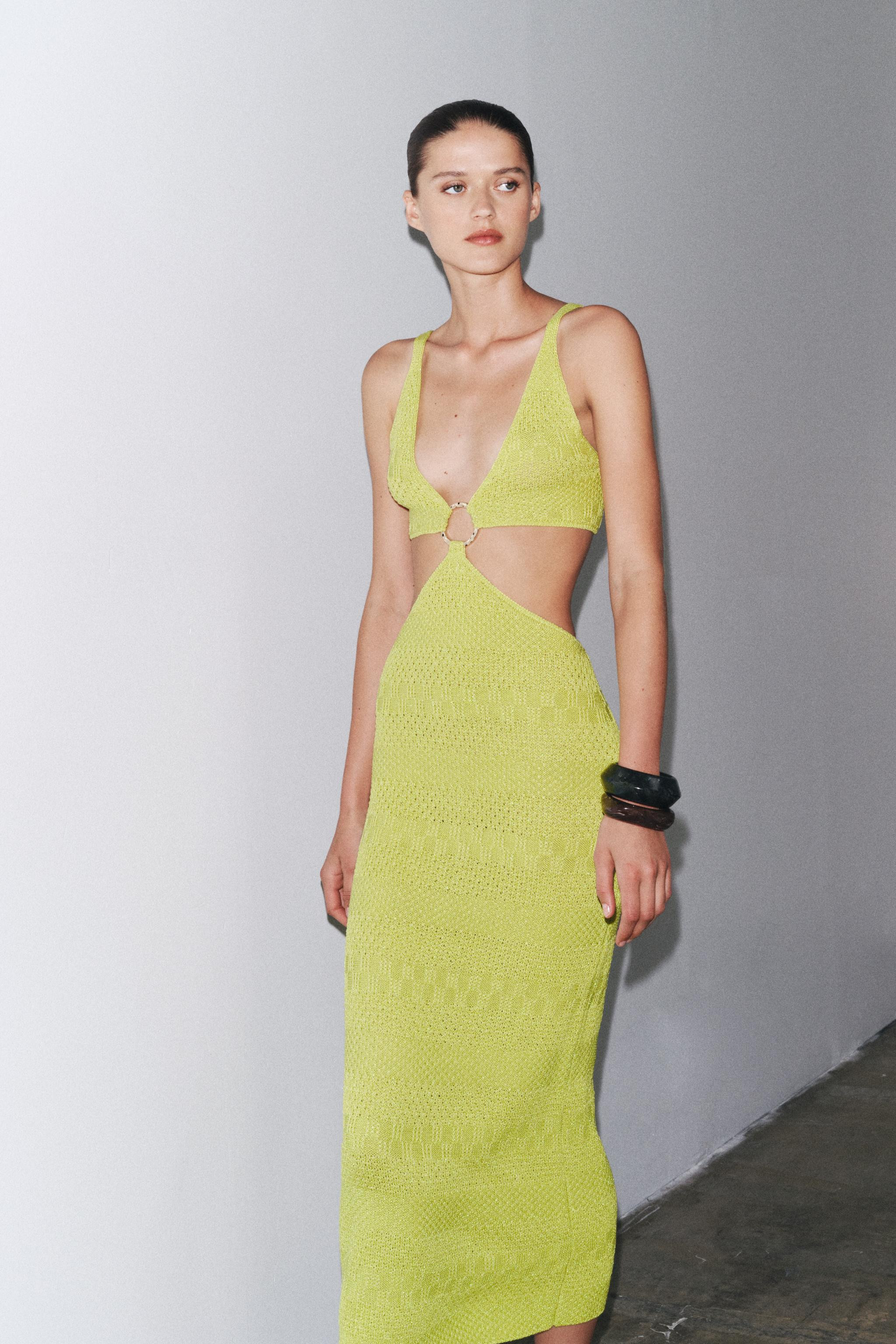 CUT OUT KNIT DRESS | Zara US