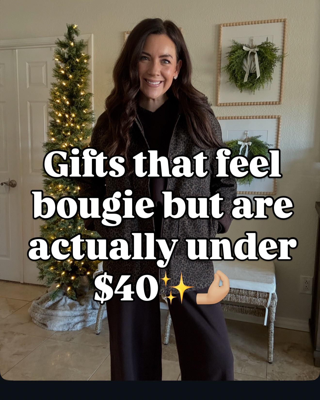 Gifts for her that are bougie on a budget! Everything under $40! Girl math means one for you one for them💁🏻‍♀️💕


#LTKHoliday #LTKGiftGuide #LTKSaleAlert