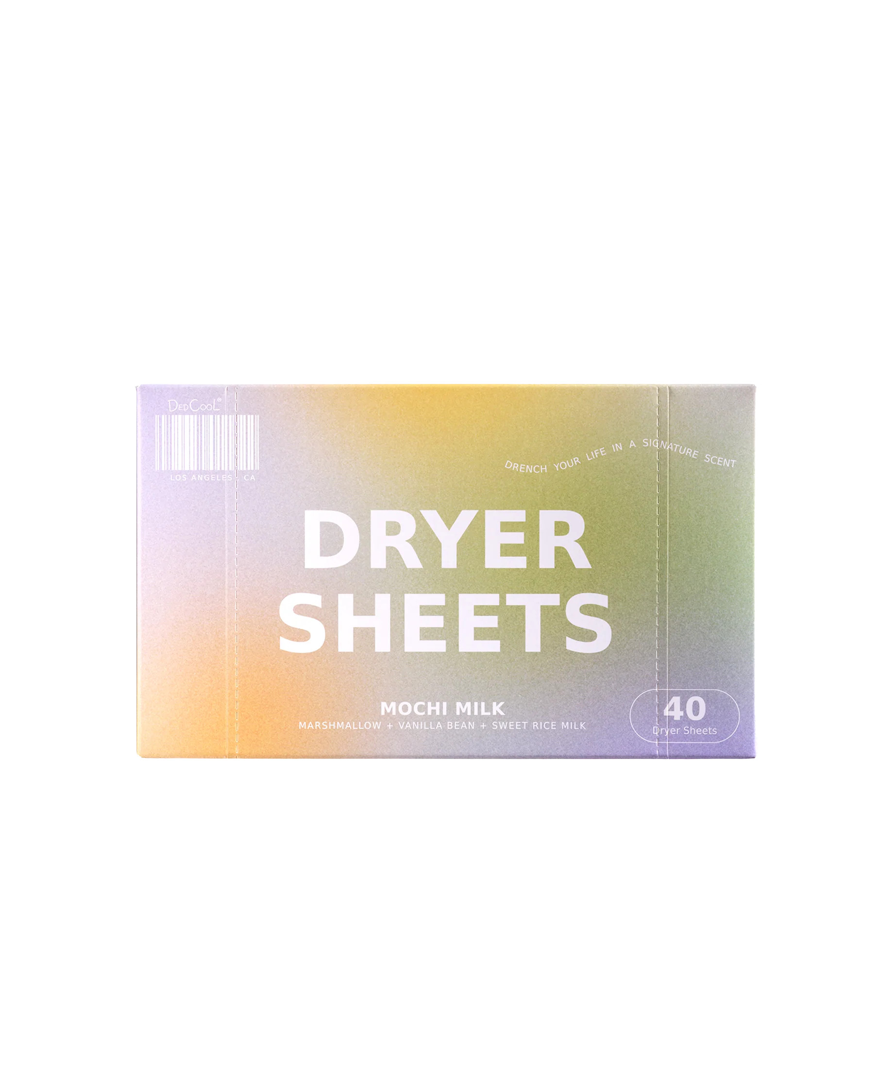 Dryer Sheets Mochi Milk | DedCool
