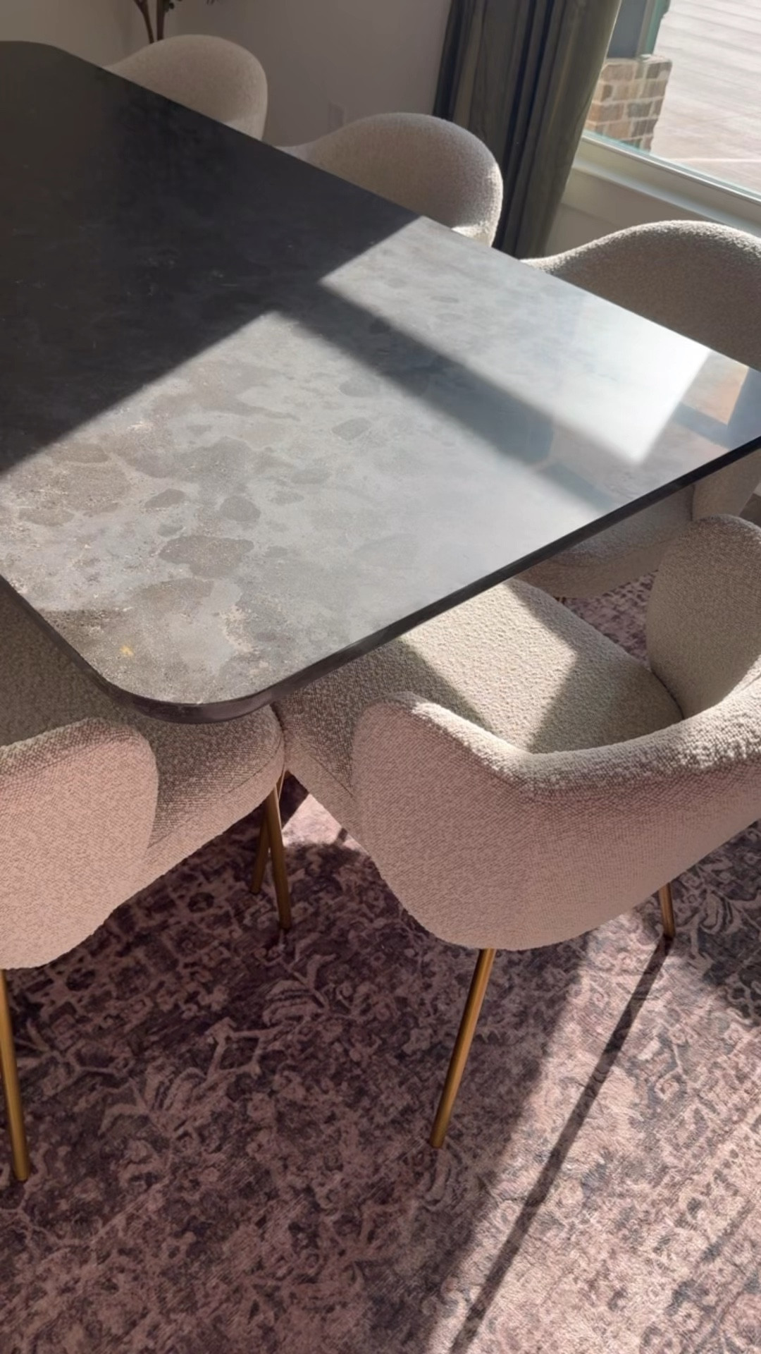 Dining room
Dining table
Dining chair
Boucle chair
Large area rug
Washable rug 
Arhaus table
Amazon rug
Castlery chairs 

#LTKHome