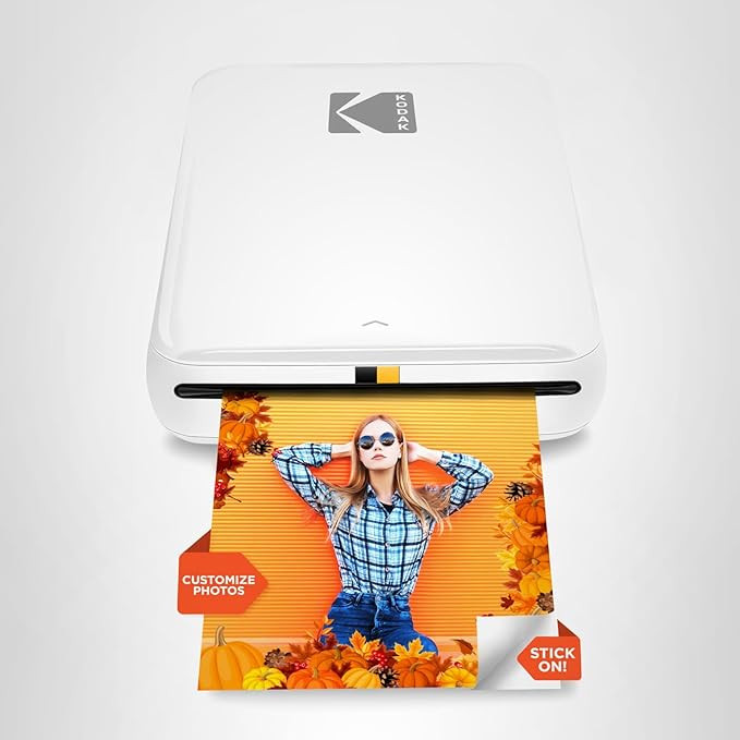 KODAK Step Instant Smartphone Photo Printer - Portable Mini Color Wireless Mobile Printer - Zink ... | Amazon (US)