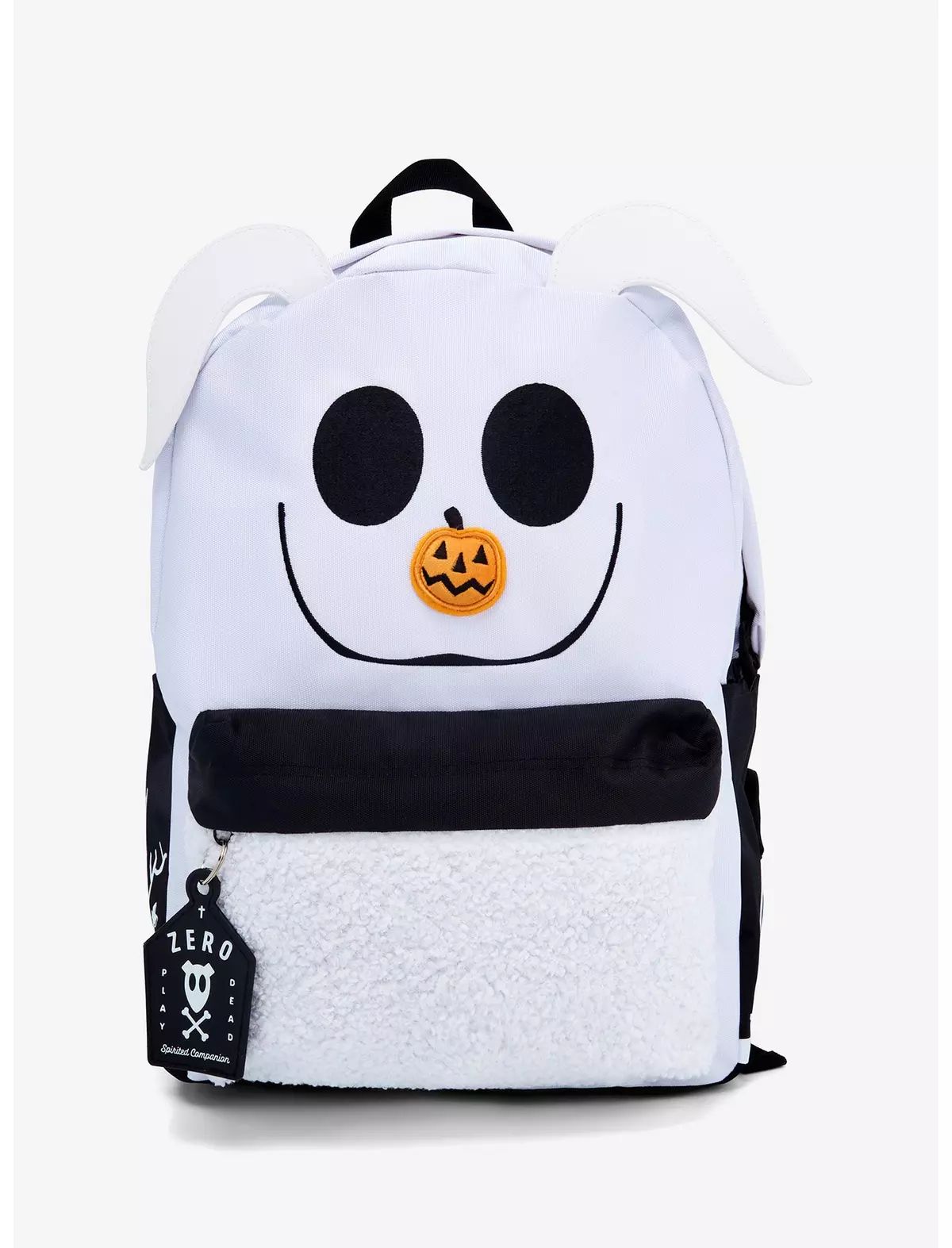 The Nightmare Before Christmas Zero Figural Fuzzy Backpack | Hot Topic