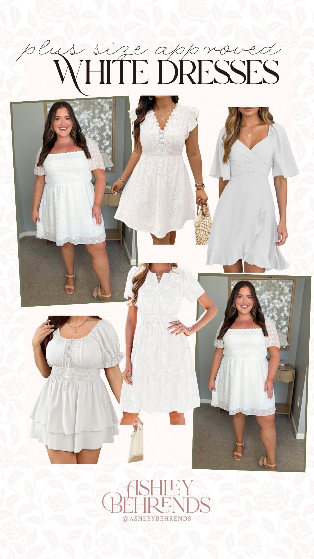 Calling all my ladies who are getting married 💒 this year, I’ve found the cutest white dresses for your bridal shower or bachelorette party and they are all from Amazon! I own every single one of these and can confirm they are, in fact, plus size approved. I love the cute details on these and the prices are 10/10. 
White dresses, plus size approved white dresses

#LTKSeasonal #LTKPlusSize #LTKWedding