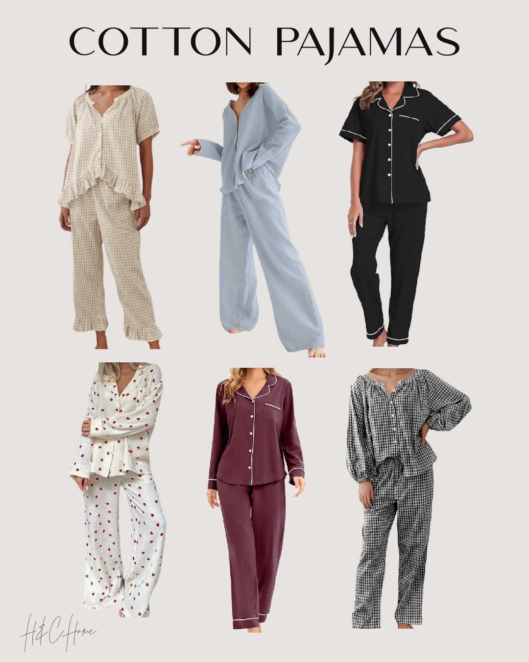 Cozy Cotton Pajamas from Amazon

#LTKFindsUnder50 #LTKStyleTip #LTKSeasonal