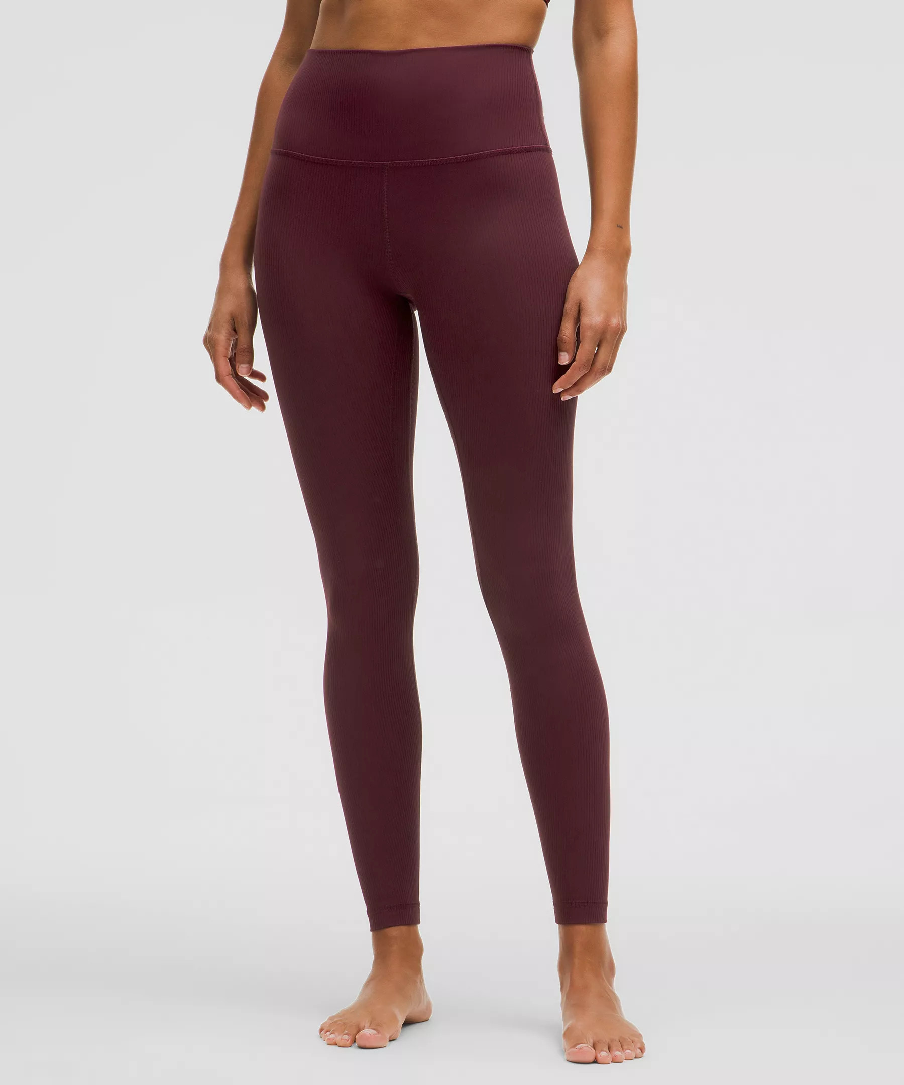 lululemon Align™ High-Rise Ribbed Pant 28" | lululemon (CA)