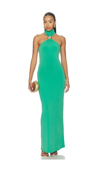 Lovers and Friends Beila Maxi Dress in Green. - size S | Revolve Clothing (Global)