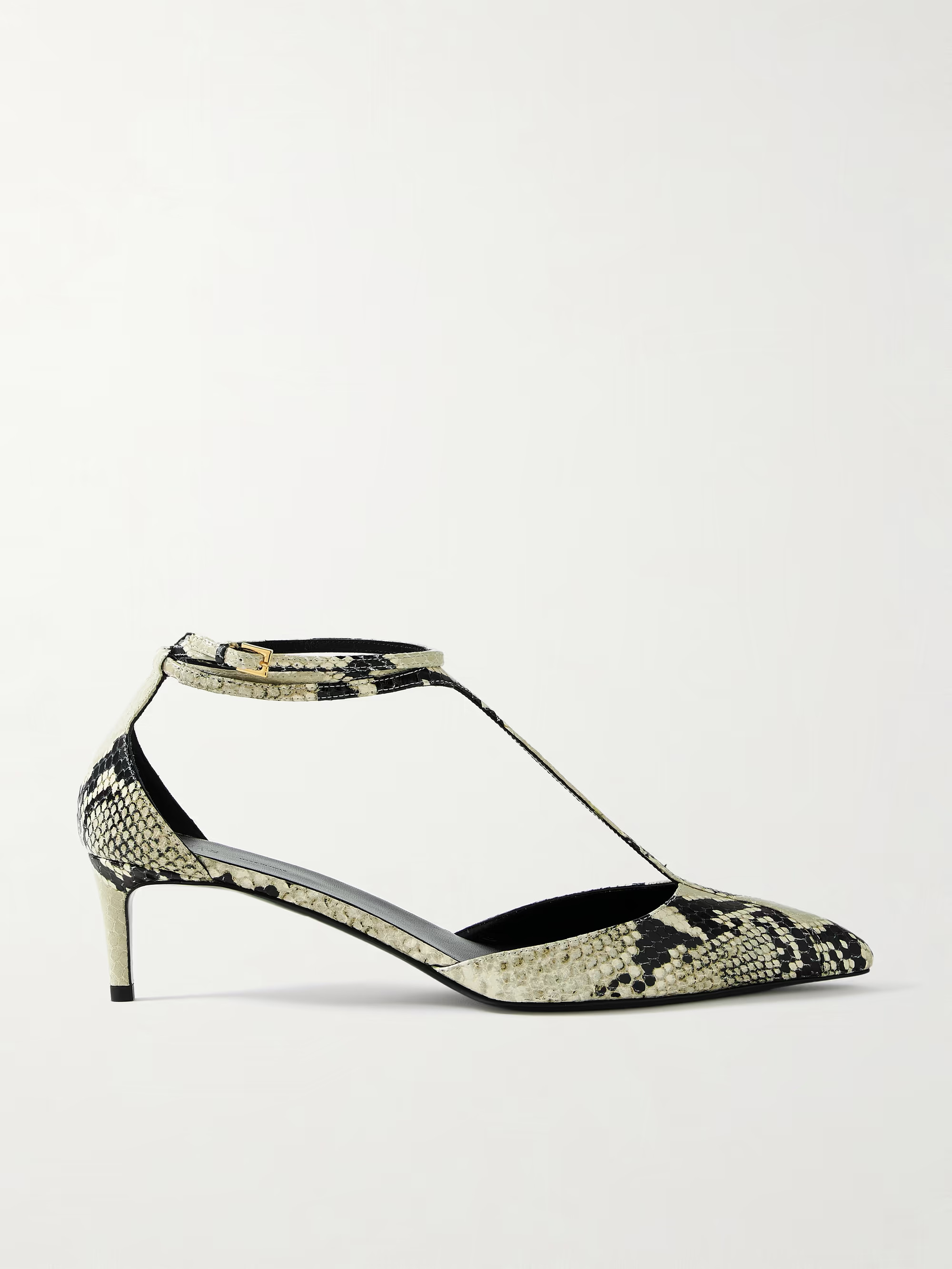 Mia snake-effect leather pumps | NET-A-PORTER (US)