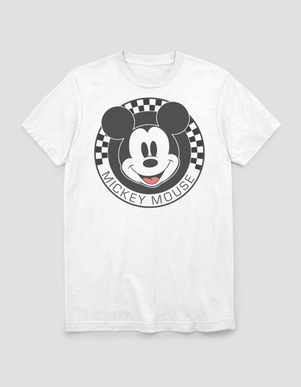 DISNEY Mickey Mouse Checkered Unisex Tee | Tillys