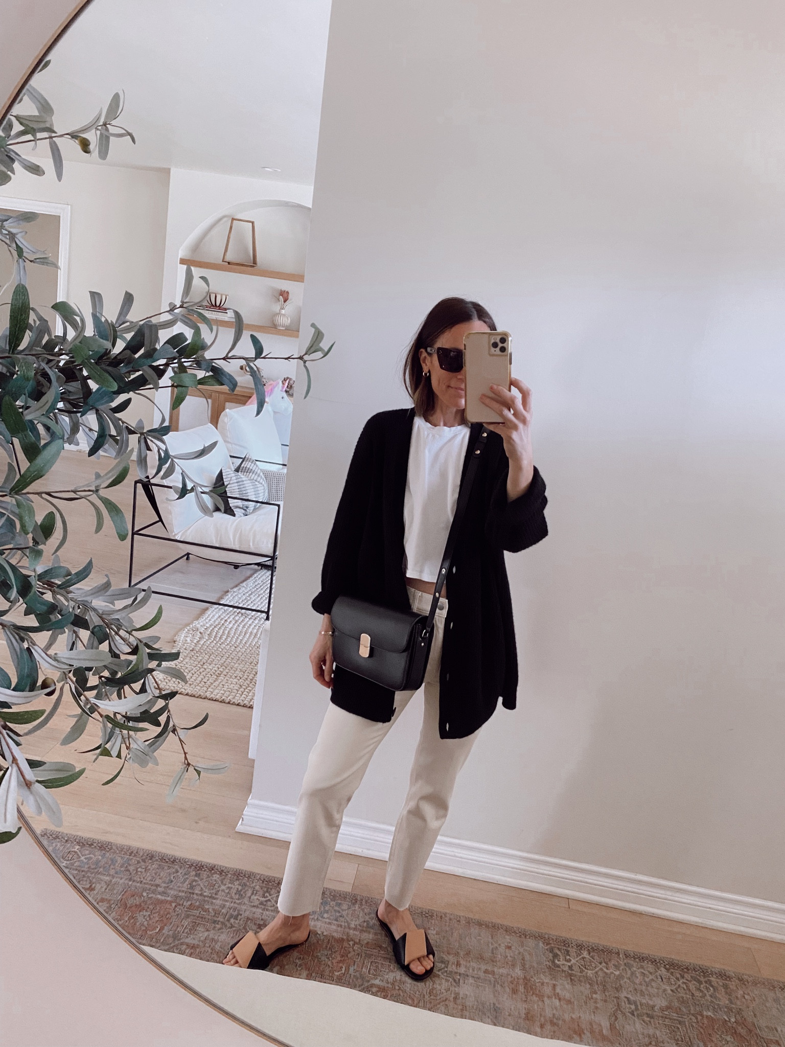 Today’s outfit 
Straight leg jeans (run small; I went up a size) 
100% organic cotton tee, under $20 went with my smaller size 
Two toned molded footbed sandals 

#LTKstyletip