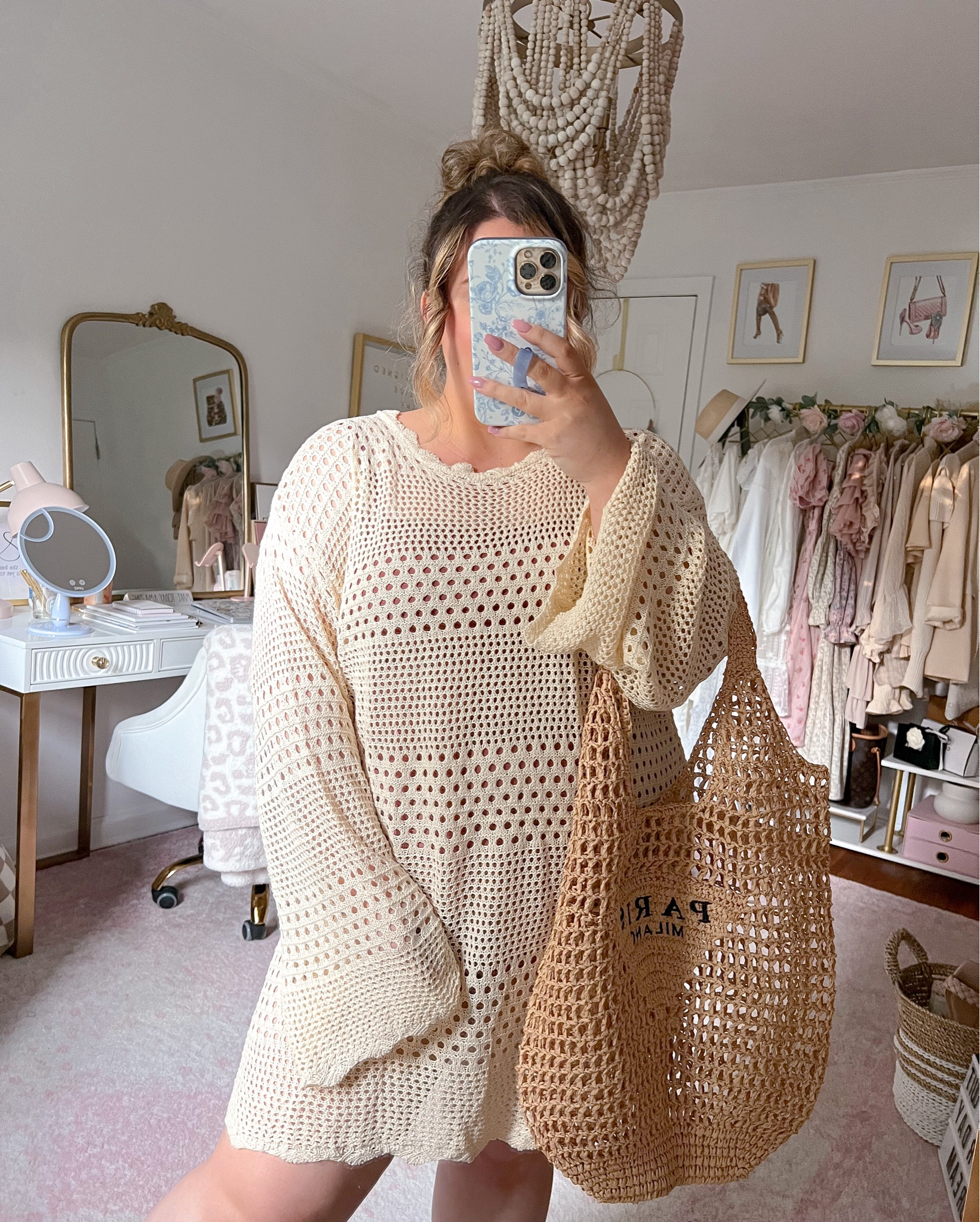 Crochet swimsuit cover up, white swimsuit cover up, Cupshe swimsuit cover ups 

Wearing a large 

#LTKStyleTip #LTKSwim #LTKSeasonal