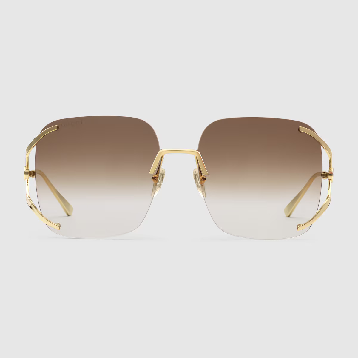 Gucci Square metal sunglasses | Gucci (US)