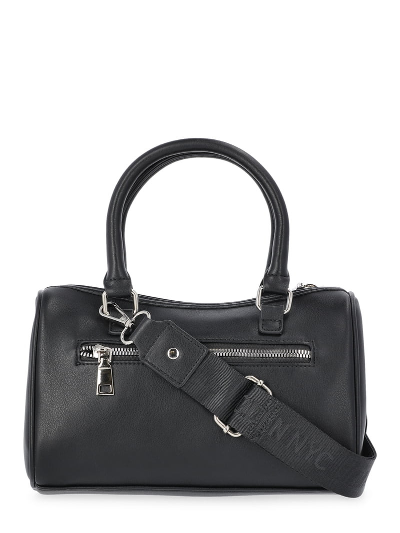 Madden NYC Women's Core Barrel Bag, Black | Walmart (US)