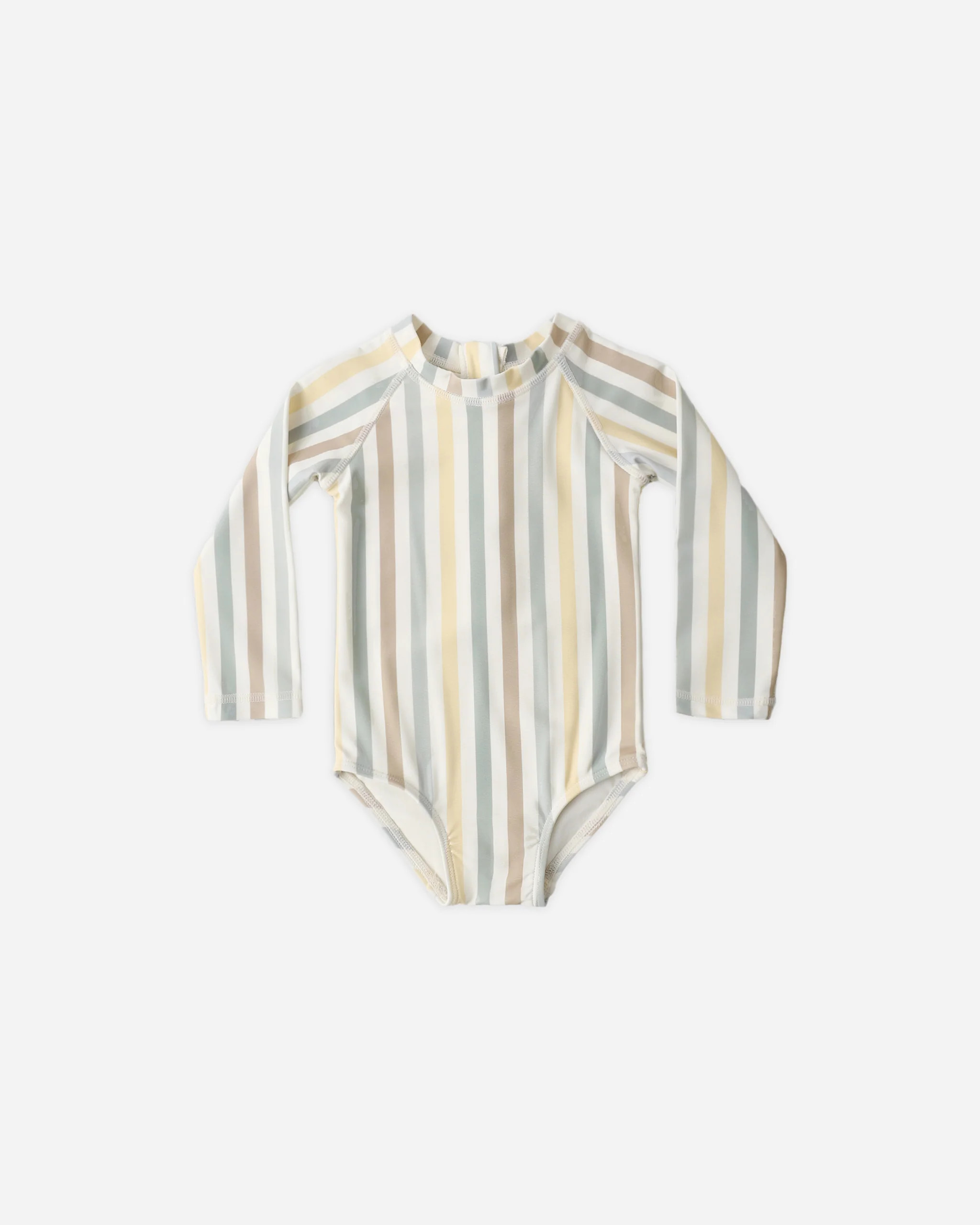 Delphine Rashguard One-Piece Valencia Stripe | Rylee + Cru