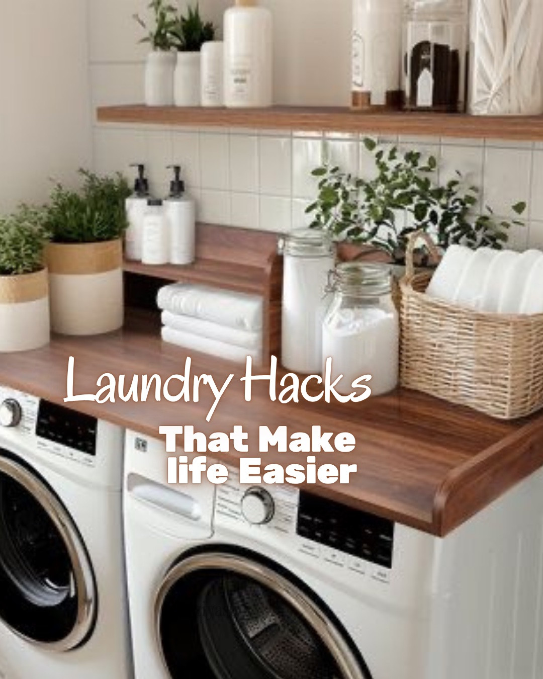 Because even the laundry room deserves to look good. 🧺

Organization that turns a chore into a ritual — pieces I picked because they actually work and because they belong in a photo. Dispensers, baskets, shelves, and those little details that make you walk in and instantly feel like you have it all together.

Spoiler: your laundry room might just become the most satisfying corner of your home.

Everything is linked below 🔗
#ltkhome #laundryroomdecor

#LTKHome #LTKmomlife #LTKU